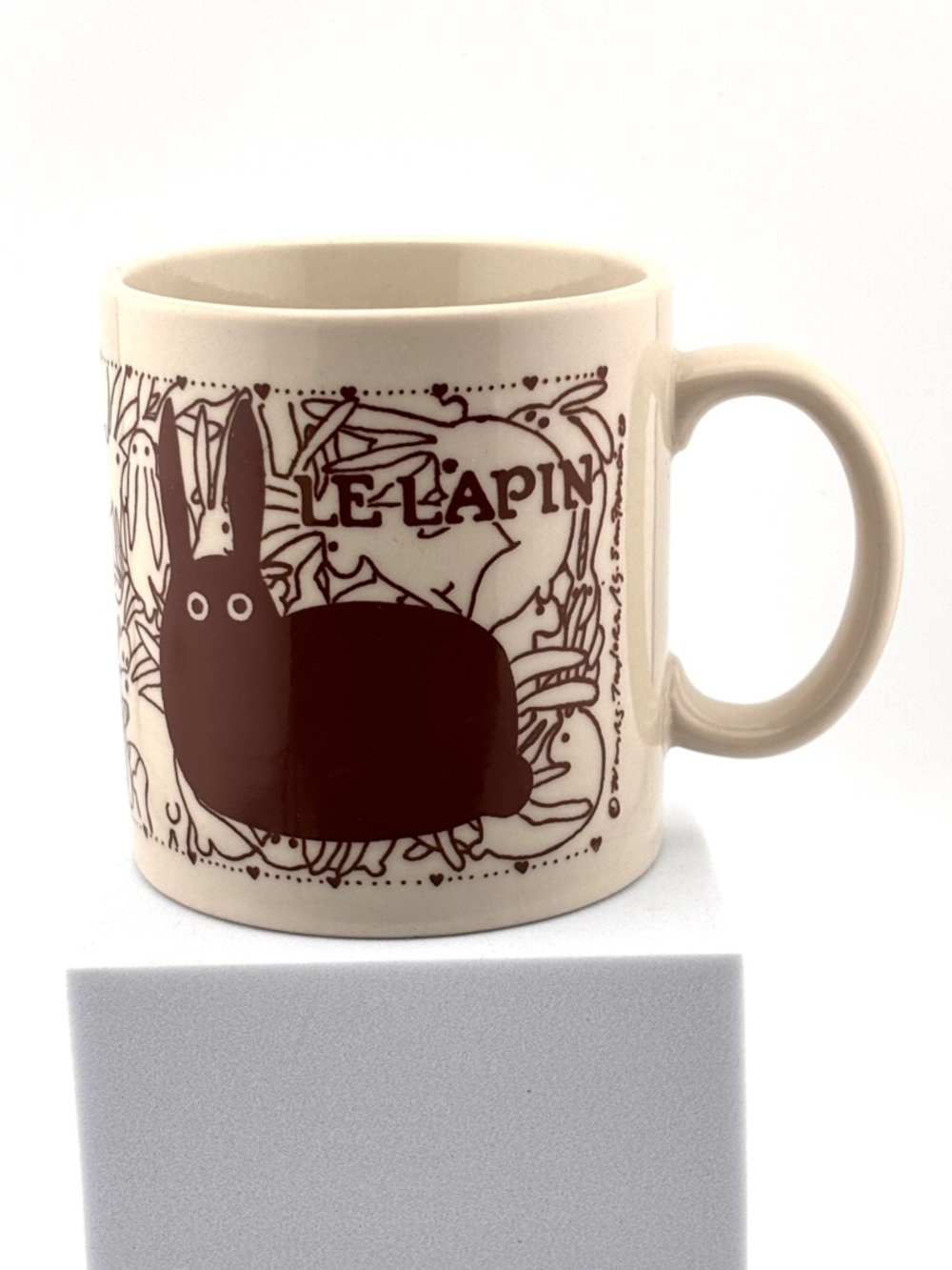 Vintage Taylor & Ng “Le Lapin” Ceramic Mug